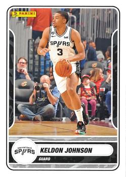 2023-24 Panini Sticker & Card Collection - Cards #64 Keldon Johnson Front