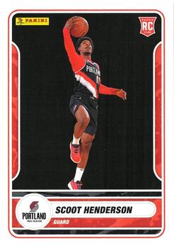 2023-24 Panini Sticker & Card Collection - Cards #98 Scoot Henderson Front