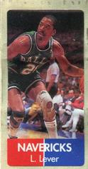 1993 USA Basket Stars Gum Wrapper Stickers (French) #NNO Fat Lever Front