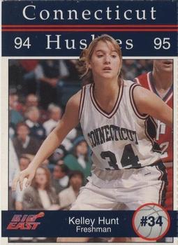 1994-95 Connecticut Huskies Women #NNO Kelley Hunt Front