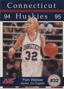 1994-95 Connecticut Huskies Women #NNO Pam Webber Front