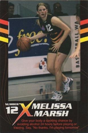 2001-02 Perth Lynx (WNBL) #NNO Melissa Marsh Front