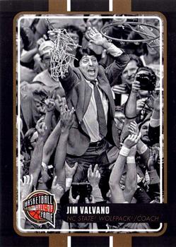 2023 Panini Basketball Hall of Fame #HOF11 Jim Valvano Front