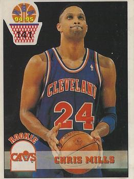 1994-95 Carousel NBA Basket Stickers (Greece) #141 Chris Mills Front