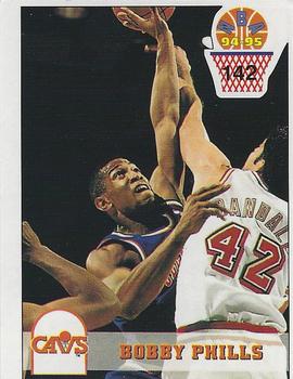 1994-95 Carousel NBA Basket Stickers (Greece) #142 Bobby Phills Front