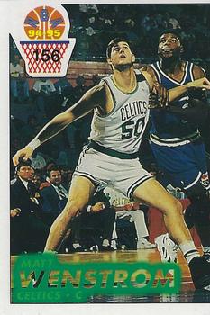 1994-95 Carousel NBA Basket Stickers (Greece) #156 Matt Wenstrom Front