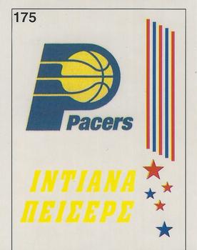 1994-95 Carousel NBA Basket Stickers (Greece) #175 Team Badge Front