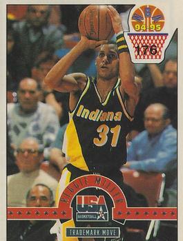 1994-95 Carousel NBA Basket Stickers (Greece) #176 Reggie Miller Front