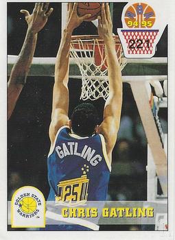 1994-95 Carousel NBA Basket Stickers (Greece) #221 Chris Gatling Front