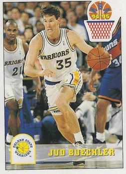 1994-95 Carousel NBA Basket Stickers (Greece) #222 Jud Buechler Front