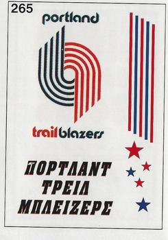 1994-95 Carousel NBA Basket Stickers (Greece) #265 Team Badge Front