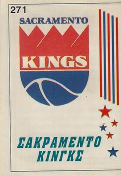 1994-95 Carousel NBA Basket Stickers (Greece) #271 Team Badge Front