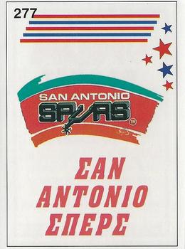 1994-95 Carousel NBA Basket Stickers (Greece) #277 Team Badge Front