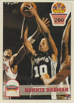 1994-95 Carousel NBA Basket Stickers (Greece) #280 Dennis Rodman Front