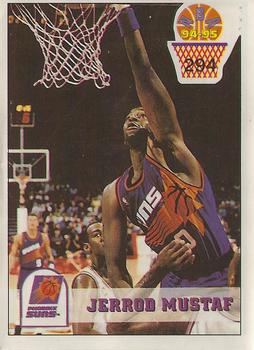 1994-95 Carousel NBA Basket Stickers (Greece) #294 Jerrod Mustaf Front