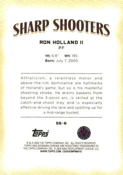 2023-24 Bowman University Chrome - Sharp Shooters #SS-6 Ron Holland II Back
