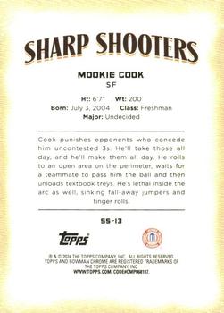 2023-24 Bowman University Chrome - Sharp Shooters #SS-13 Mookie Cook Back