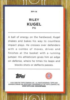 2023-24 Bowman University Chrome - Prodigal Playmakers #PP-14 Riley Kugel Back