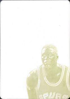 2012-13 Panini Flawless - Transitions Printing Plate Yellow #34 Dominique Wilkins Front
