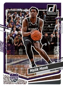 2023-24 Donruss - Silver Press Proof #20 Malik Monk Front