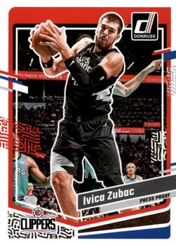 2023-24 Donruss - Silver Press Proof #107 Ivica Zubac Front