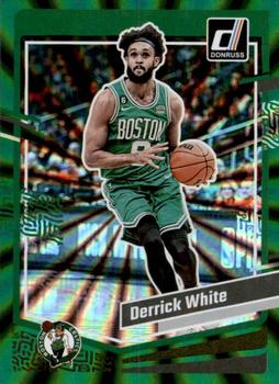 2023-24 Donruss - Green Laser Holo #3 Derrick White Front