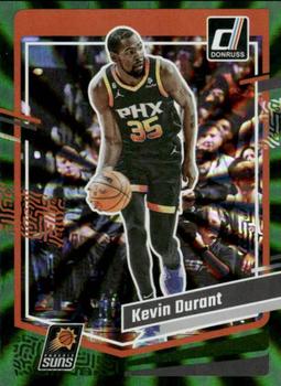 2023-24 Donruss - Green Laser Holo #35 Kevin Durant Front
