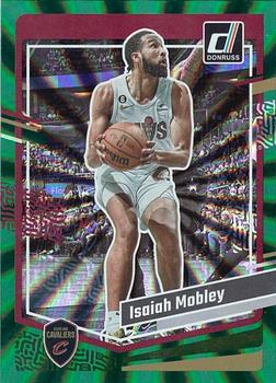 2023-24 Donruss - Green Laser Holo #66 Isaiah Mobley Front