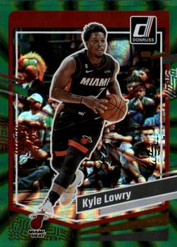 2023-24 Donruss - Green Laser Holo #73 Kyle Lowry Front