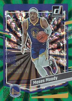 2023-24 Donruss - Green Laser Holo #84 Moses Moody Front