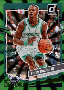 2023-24 Donruss - Green Laser Holo #120 Terry Rozier III Front