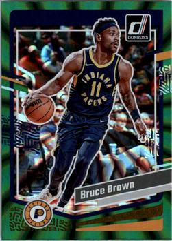 2023-24 Donruss - Green Laser Holo #183 Bruce Brown Front