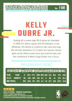 2023-24 Donruss - Green Laser Holo #198 Kelly Oubre Jr. Back