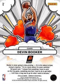 2023-24 Donruss - Bomb Squad #5 Devin Booker Back