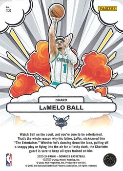2023-24 Donruss - Bomb Squad #13 LaMelo Ball Back
