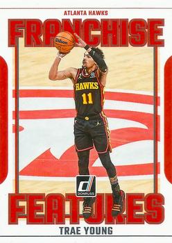 2023-24 Donruss - Franchise Features #11 Trae Young Front