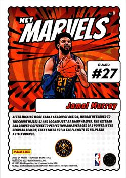 2023-24 Donruss - Net Marvels #8 Jamal Murray Back