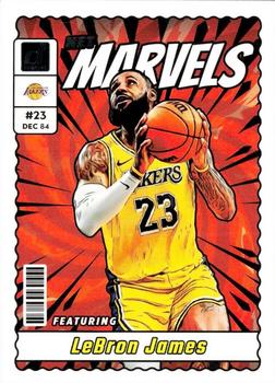 2023-24 Donruss - Net Marvels #9 LeBron James Front