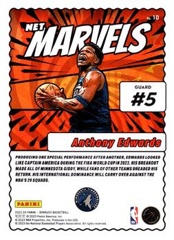 2023-24 Donruss - Net Marvels #10 Anthony Edwards Back