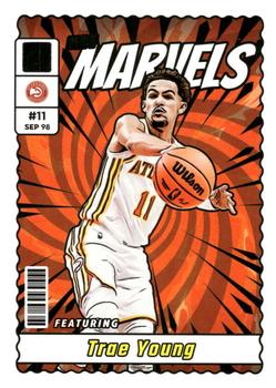 2023-24 Donruss - Net Marvels #18 Trae Young Front