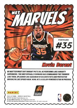 2023-24 Donruss - Net Marvels #19 Kevin Durant Back