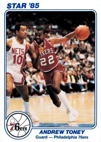 1985 Star Super Teams Philadelphia 76ers #7 Andrew Toney Front