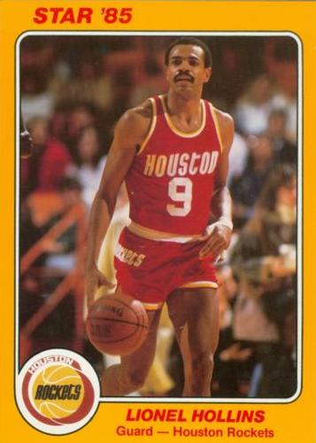 1985 Star Super Teams Houston Rockets #5 Lionel Hollins Front