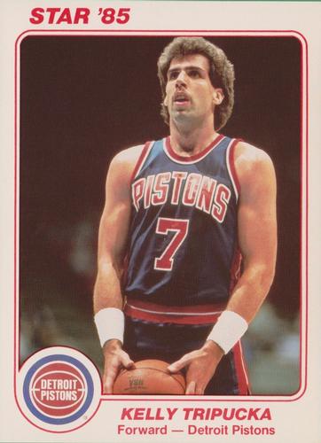 1985 Star Super Teams Detroit Pistons #2 Kelly Tripucka Front