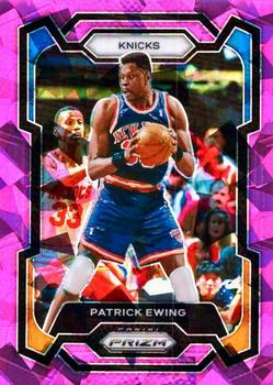 2023-24 Panini Prizm - Prizms Pink Ice #188 Patrick Ewing Front