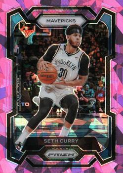 2023-24 Panini Prizm - Prizms Pink Ice #219 Seth Curry Front