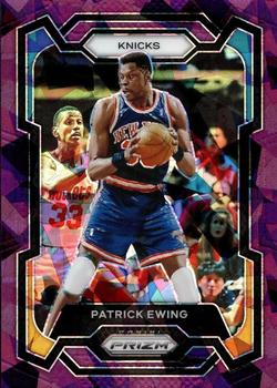 2023-24 Panini Prizm - Prizms Purple Ice #188 Patrick Ewing Front