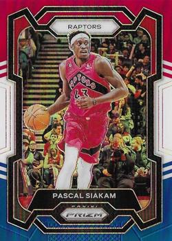 2023-24 Panini Prizm - Prizms Red White and Blue #30 Pascal Siakam Front