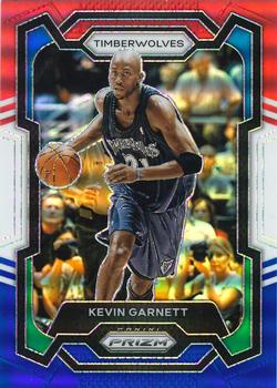 2023-24 Panini Prizm - Prizms Red White and Blue #183 Kevin Garnett Front