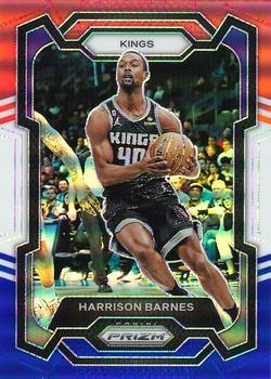 2023-24 Panini Prizm - Prizms Red White and Blue #221 Harrison Barnes Front
